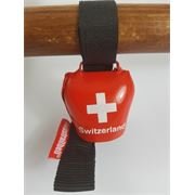 Swisstrailbell Glocke Schweizerkreuz weiß